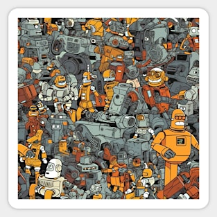 Robo-Junkyard Sticker